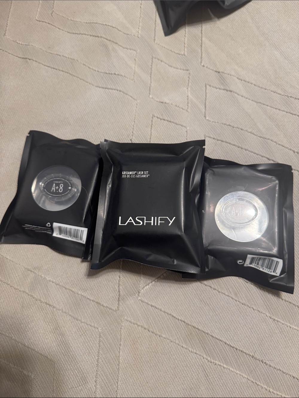 LASHIFY Black Lash Trays A-8 A-10 A-12 Set - Picture 2 of 2
